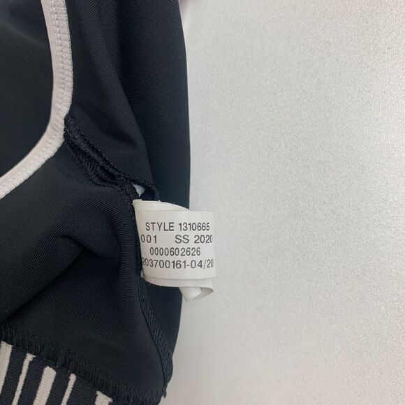 Under Armour Compression Sports Bra Womens M Medium Black Crossback Scoop Neck - Picture 9 of 12